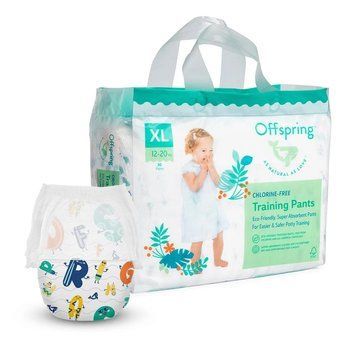 Подгузники-трусики Offspring ABC Dance, размер 5 (XL), 12-20 кг, 30 шт. DP-OI-FAP-XL30P-ABC фото