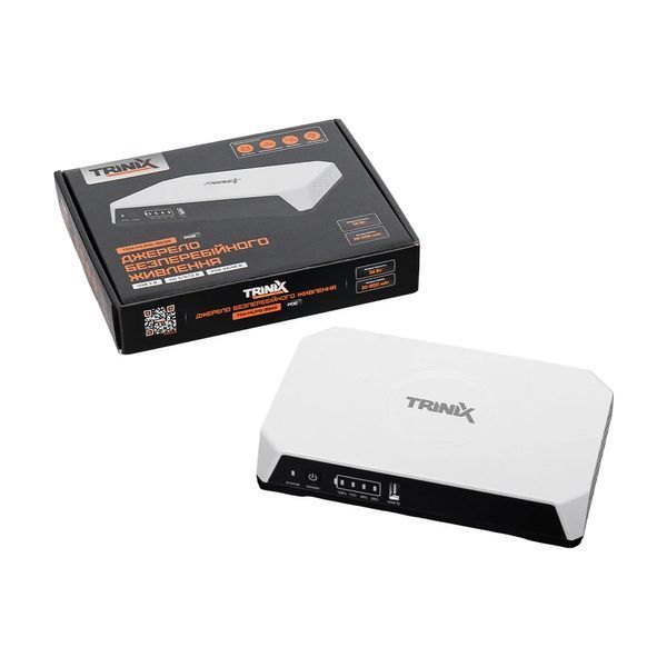 Источник бесперебойного питания DC UPS Trinix TRX-MUPS-3648 PoE, 20000mAh LiFePo4, 5V/9V/12V/24V/48V/PoE, для роутера и оптического терминала 003648 фото