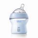 Бутылочка пластик Chicco Natural Feeling NEW, голубой, 150 мл, 0м+ 81311.20 фото 1