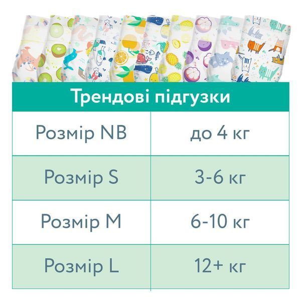 Підгузків Offspring Dinoland, розмір 4 (L), 9-13 кг, 36 шт.  DP-OI-FAT-L36P-DNL фото