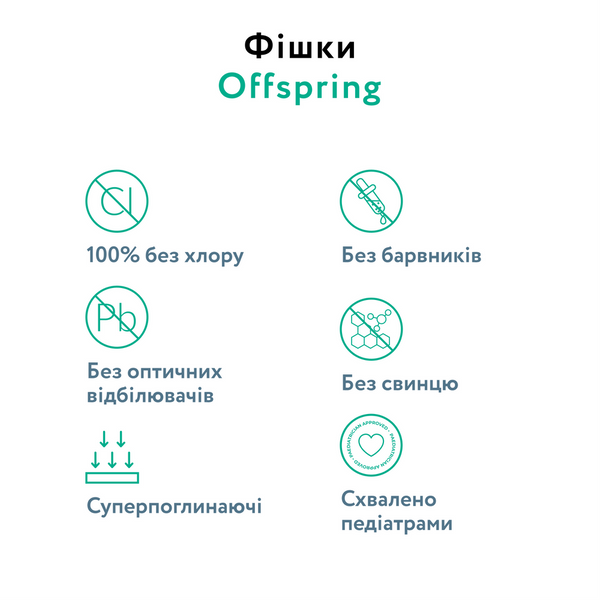 Підгузків Offspring Dinoland, розмір 4 (L), 9-13 кг, 36 шт.  DP-OI-FAT-L36P-DNL фото
