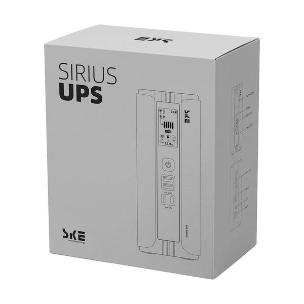 Источник бесперебойного питания Mini UPS SKE SIRIUS 45W 30000mAh 5V/9V/12V/24V/PoE, LiFePO4, для роутера и оптического терминала 0030 фото