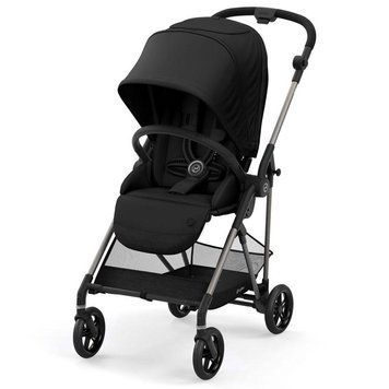 Прогулянкова коляска Cybex Melio Deep black 522895-0210 фото
